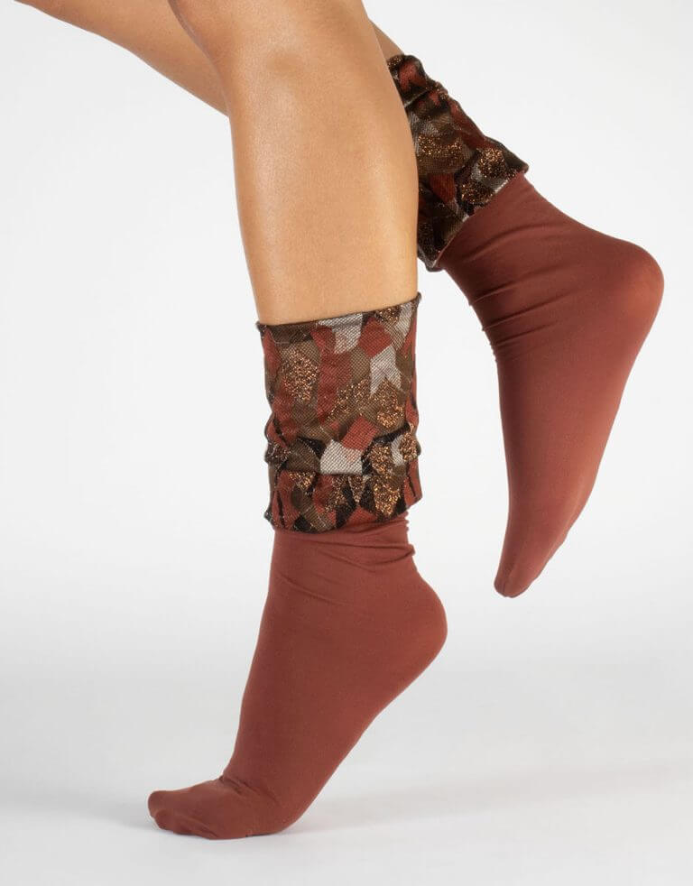 CALZINI IN PIZZO STILE ROMANTICO