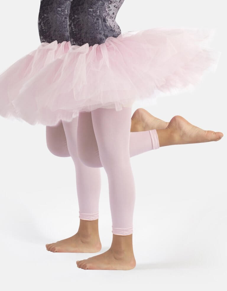PACK LEGGINGS DANZA MICROFIBRA BAMBINA - 60 DEN