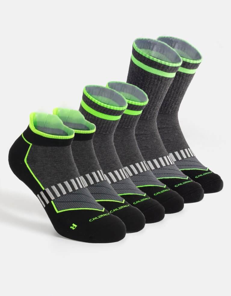 PACK 3 PAIA &ndash; CALZE SPORTIVE CON SOLETTA