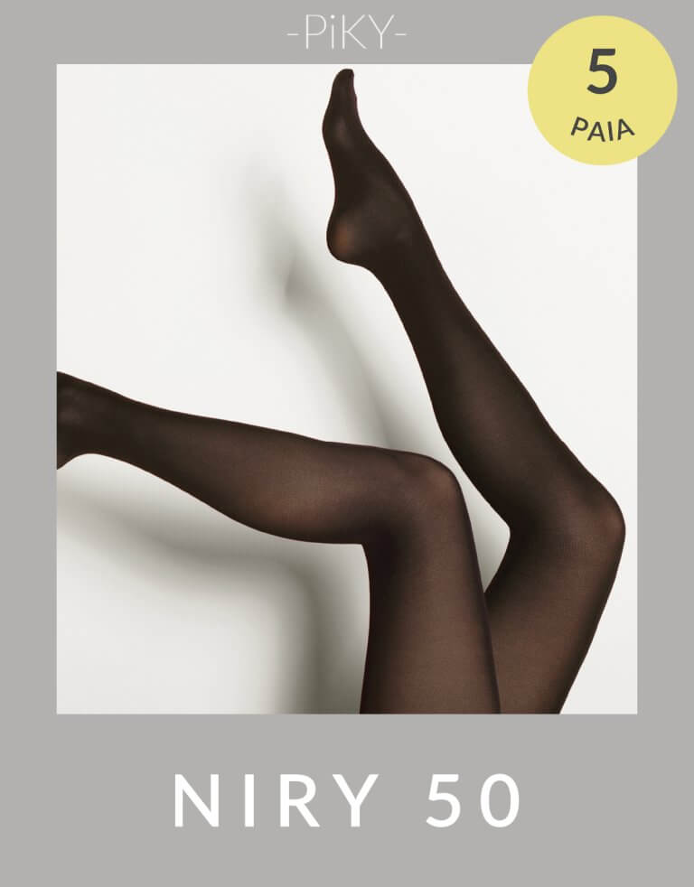 PIKY &ndash; 5 PAIA Collant Opachi &ndash; 50 Den