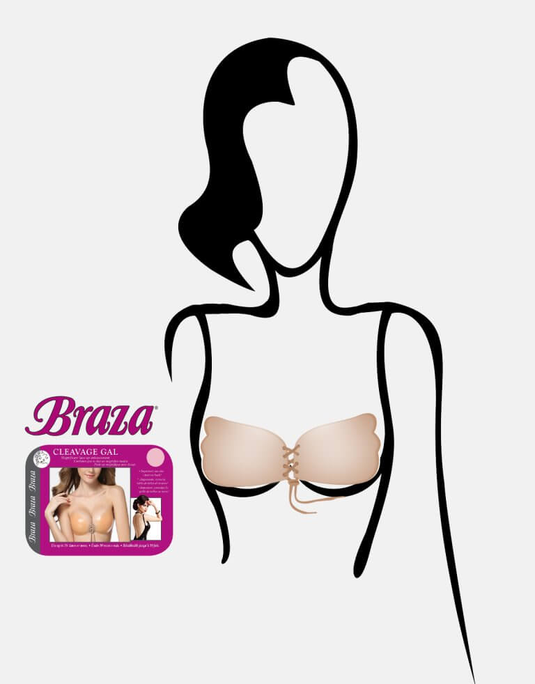 CLEAVAGE GAL - REGGISENO PUSH-UP IN SILICONE