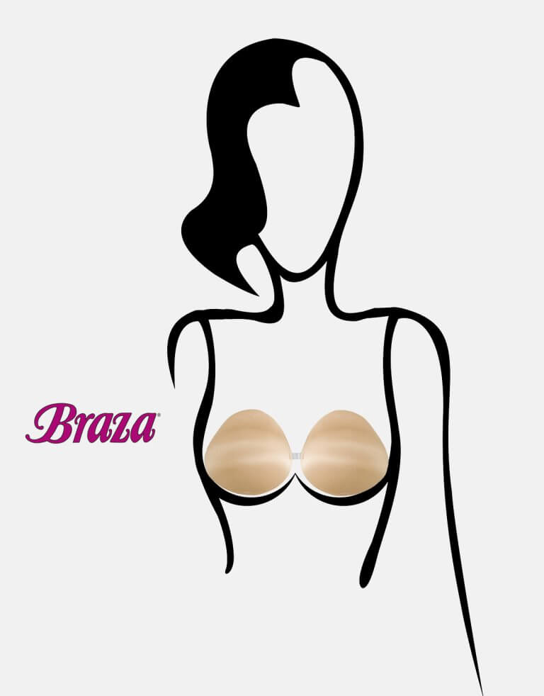 REVEAL CLEAVAGE - COPPE REGOLABILI SENZA SPALLINE