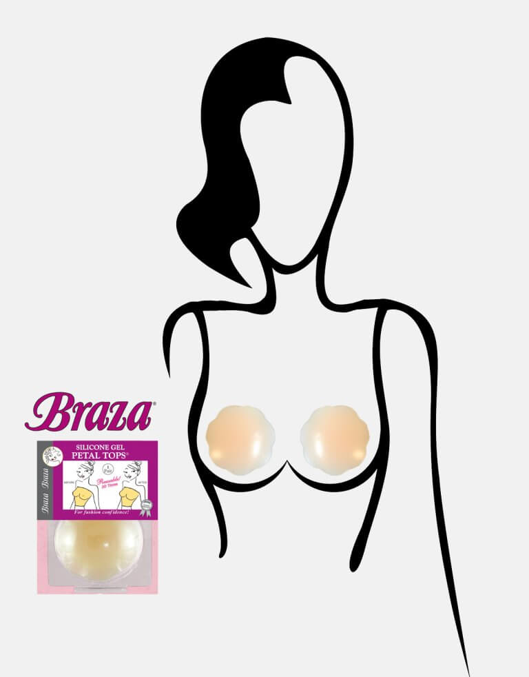 SILICONE PETAL TOPS - COPRI CAPEZZOLI