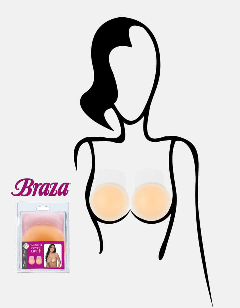 SMOOTH COVER LIFT - COPPE PUSH UP SCHIENA SCOPERTA